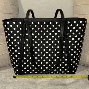 Kate Spade polka dot tote